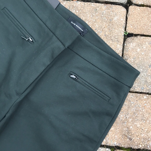 Club Monaco Aveena Pant in evergreen - Picture 2 of 6